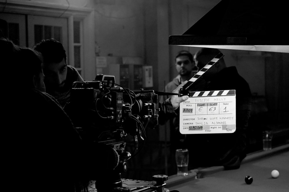 Film production stills photography by Leeds photographer Steve Piper